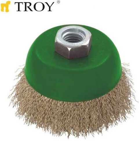 Troy T 27710-125 Συρματόβουρτσα Εργαλείου Καμπάνα 125mm