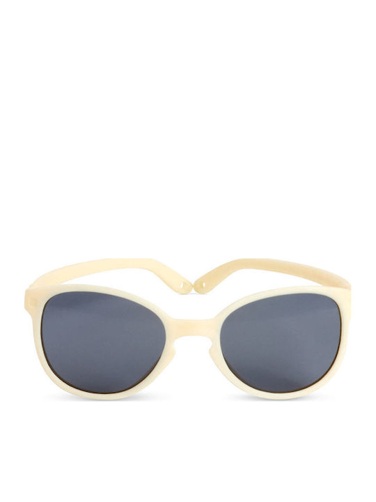 Kietla Sunglasses Wazz 1-2 Years - Wayfarer Ivory