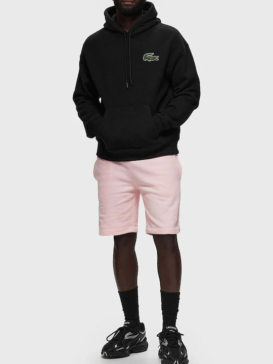 Lacoste Αθλητική Ανδρική Βερμούδα Lightpink