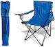 Tpster Camping Klappstuhl Stuhl Strand Blau 48x47x80cm.