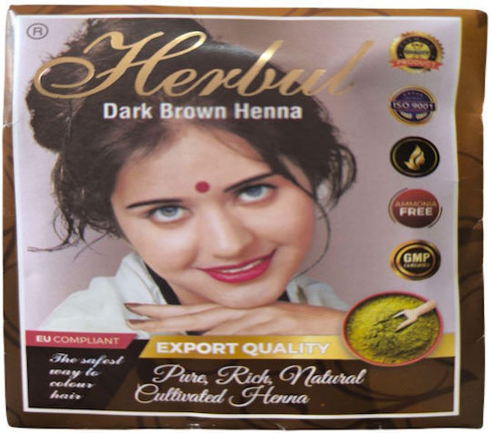Herbul Henna kein Ammoniak Dark Brown 10gr