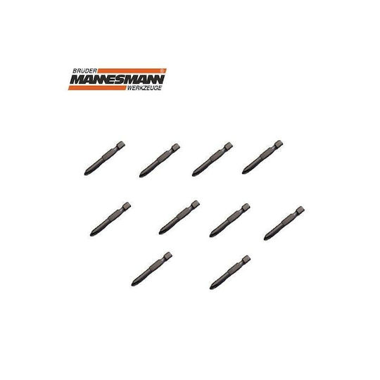 Mannesmann Сет 10 Битове за Винтоверт Кръст