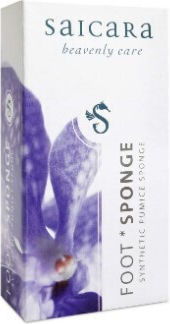 Saicara Foot Sponge - Synthetic Bee Sponge For The Care And Cleaning Of Feet, Hands And Elbows