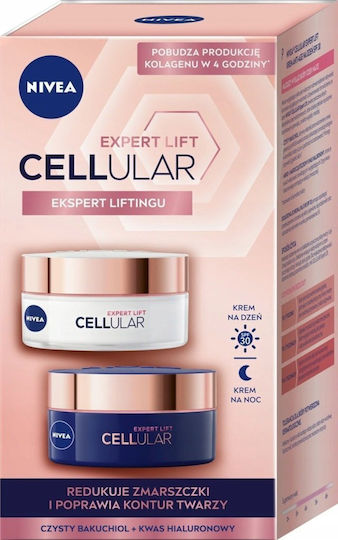 Anti-aging Day Cream 50ml + Anti-aging Night Cream 50ml Cellular Expert Lift Spf30