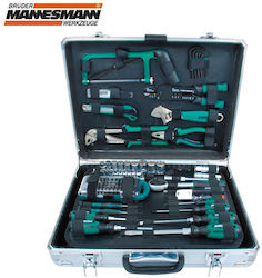 Mannesmann M29072 Tool Case with 124 Tools