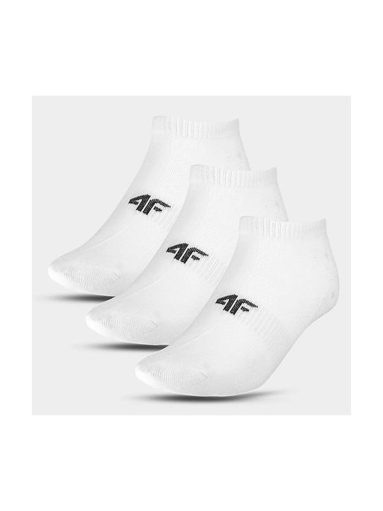 4F Sportsocken Weiß 3 Paare