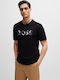 Hugo Boss Herren T-Shirt Kurzarm BLACK
