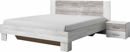 Σετ Κρεβατοκάμαρας Veron Arctic Pine 160x200εκ. 3τμχ