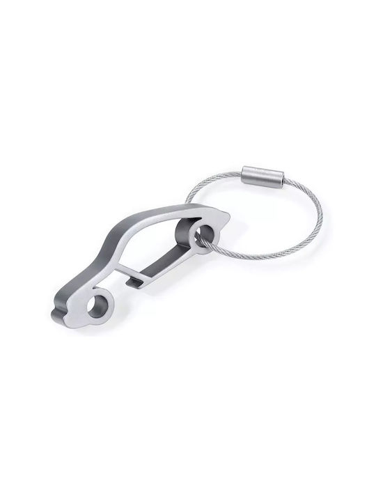 Troika Keychain Opener Silver