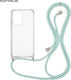 Sonique Rainbow Back Cover Silicone with Strap ...