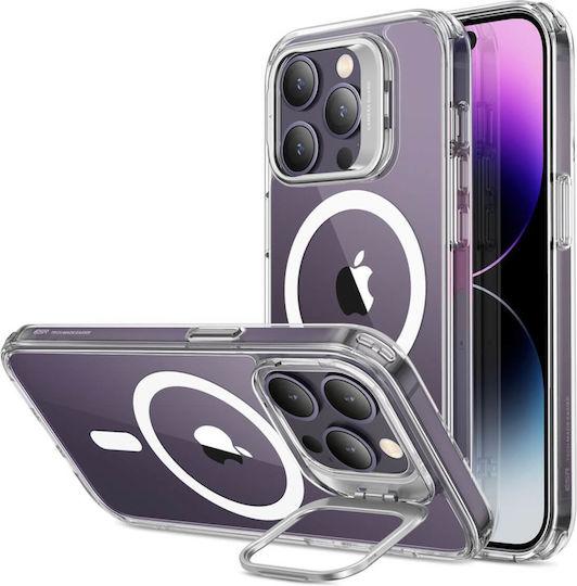 ESR Classic Kickstand Back Cover Silicon 1.3mm Magnetic Transparent (iPhone 14 Pro)