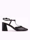 Black Heels with Strap