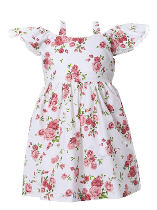 Matoufrance Kids Dress Εcru