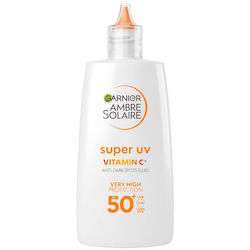 Garnier Ambre Solaire Super UV Vitamina C Fluid Facial Pentru Uz Zilnic Protecție Solară (SPF) 50+ 40ml