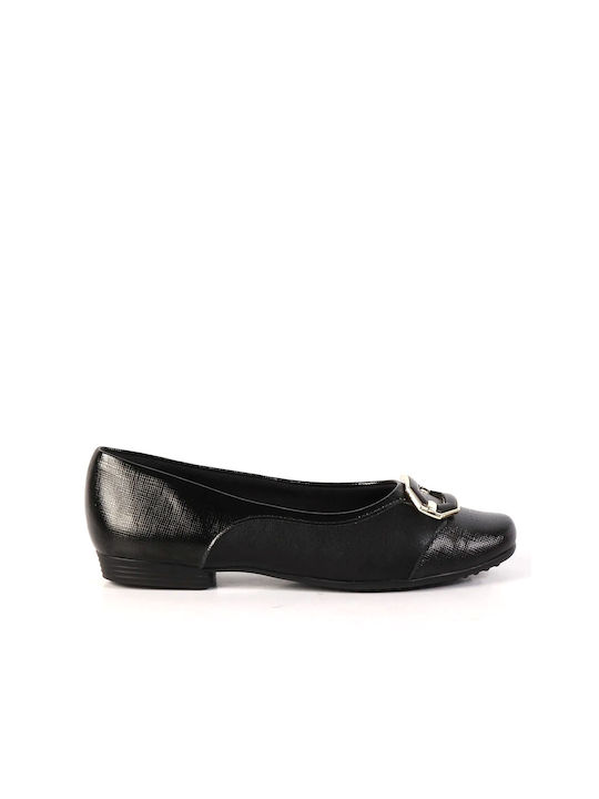 Piccadilly Anatomic Ballerinas Black