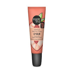 Os Gentle Protection Lip Balm. Spf 15. Vitamin E & Peach Extract, 10 Ml