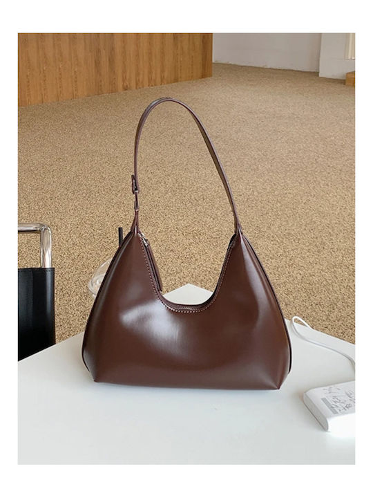 Damen Tasche Schulter Braun