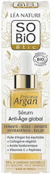 So Bio Anti-Aging Global Serum mit Arganöl, Hyaluronsäure, Vitamin C, Kollagen 30ml