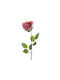 Dekorative künstliche Blume Rose Rosa 45cm