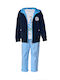 Restart for kids Kids Set with Pants & Jacket Summer 3pcs Blue