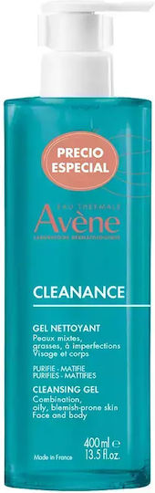 Avene Cleanance Gel Cleansing Face 400ml