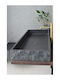 Countertop Sink Porcelain 80x40x12cm Black