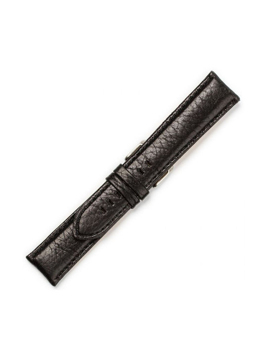 KOSTELO No18 Leather Strap Black