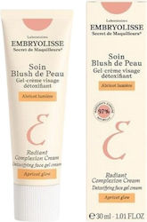 Embryolisse Embryolisse Radiant Complexion Cream Apricot Glow-κρέμα Τζελ Για Λάμψη Για Πρόσωπο & Μάτια, 30ml