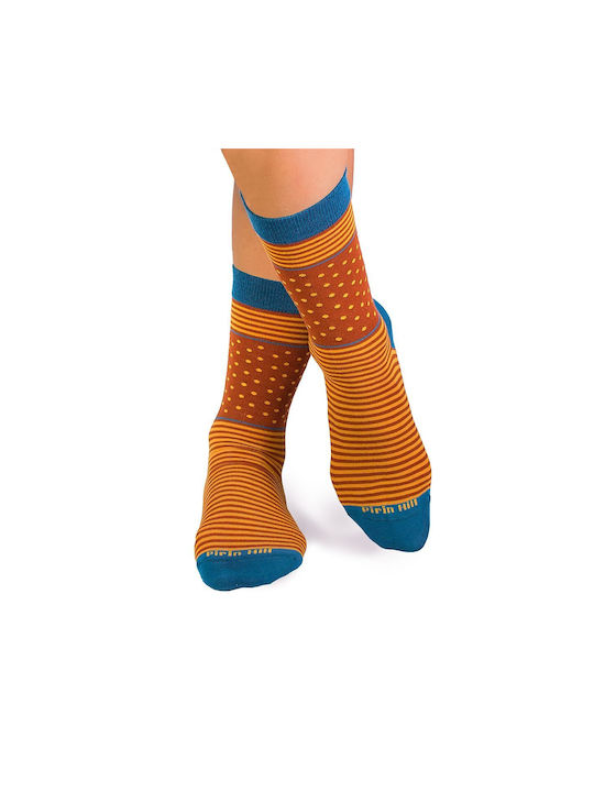 Pirin Hill Patterned Socks Yellow