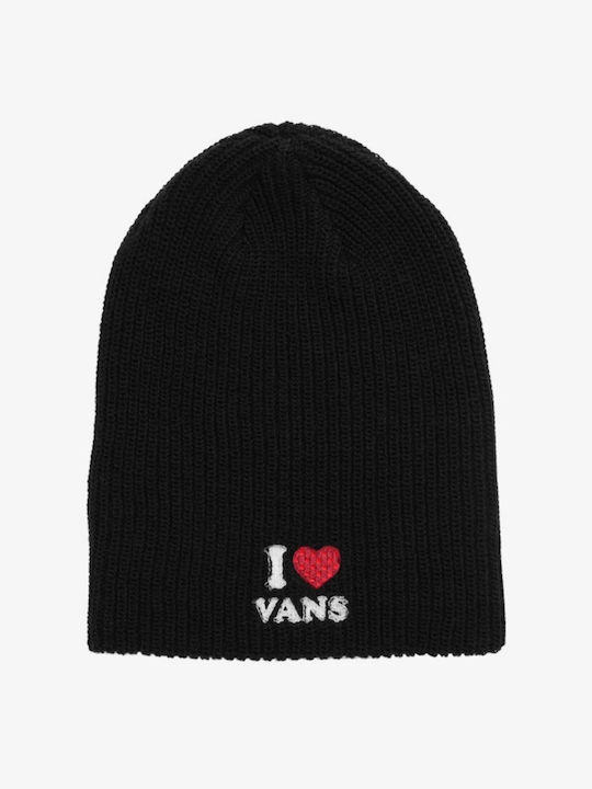 Vans Beanie Ανδρικός Σκούφος Πλεκτός σε Μαύρο χρώμα