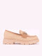 Women's Moccasins in Brown Color