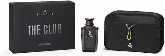 Scalpers Комплект The Club с 2 броя парфюмни спрейов Eau De Parfum 125 мл + козметична чанта