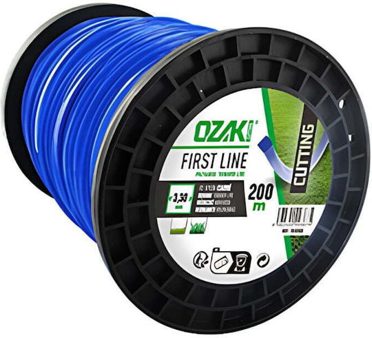 Ozaki 02-000049 Μεσινέζα Τετράγωνη Μήκους 200m και Πάχους 3.3mm