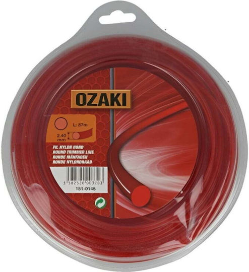 Ozaki Round Brush Cutter Trimmer Line 2.4mm 87m 02-000030