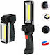 Work & Site Light Extension Cord Rechargeable LED with Brightness up to 500lm Foldable