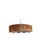 Selected by Pragmatic Pendant Light Brown with Socket E27 50cm