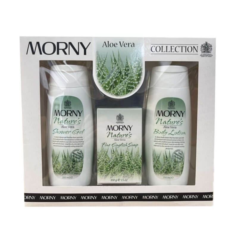 Morny Collection Aloe Vera Body Lotion 200ml + Soap 100g + Shower Gel 200ml  | Skroutz.gr