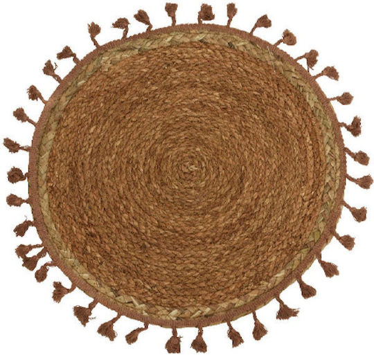 Kaemingk Fabric Placemat Brown 38x38cm