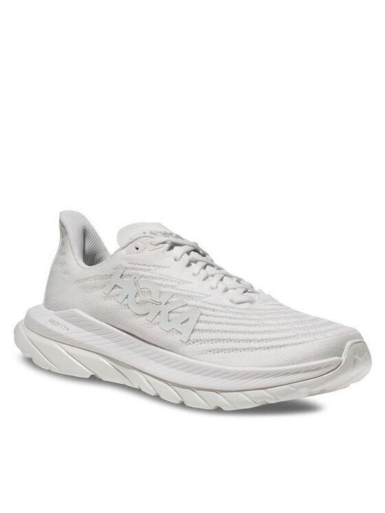 Hoka Mach 5 Ανδρικά Αθλητικά Παπούτσια για Προπόνηση & Γυμναστήριο Άσπρο
