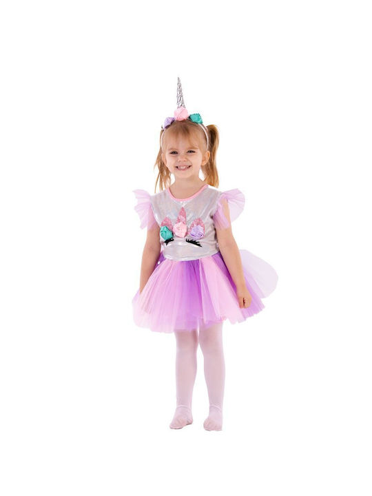 Αποκριάτικη Παιδική Στολή Fun Fashion Sniny Unicorn