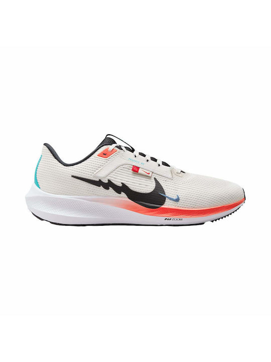 Nike Air Zoom Bărbați Pantofi sport Alergare Alb / Negru