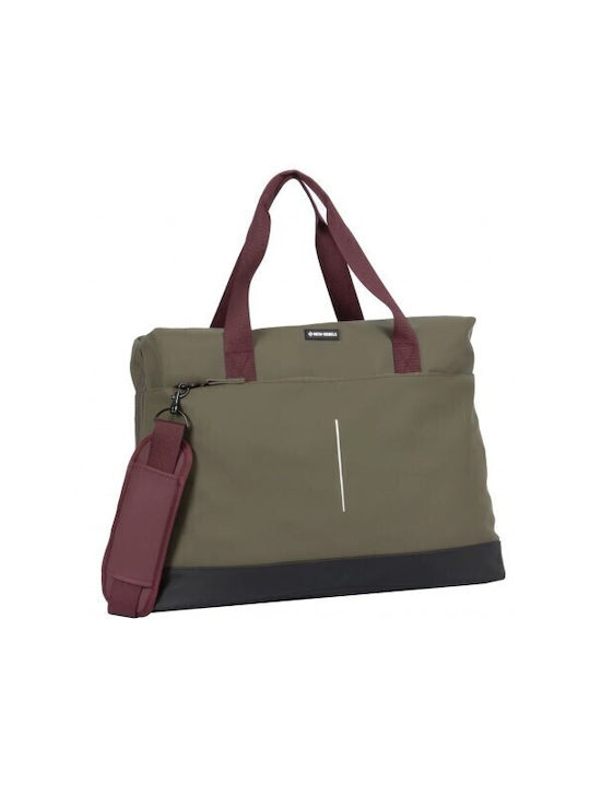 Γυναικεία Τσάντα Shopper Ώμου Χακί