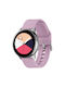 Sonique Λουράκι Σιλικόνης Μωβ (Galaxy Watch 3 45mmMi WatchHuawei Watch GT 2eAmazfit Stratos)