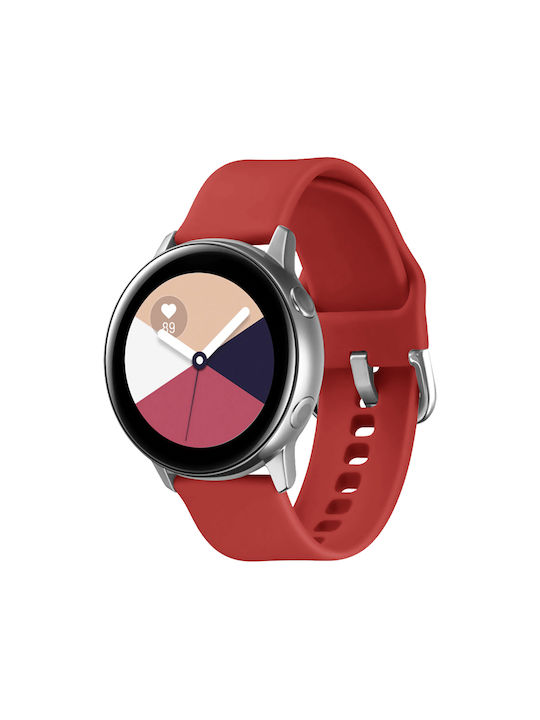 Sonique Armband Silikon Rot (Universal 20mm)