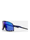 Chpo Henrik Unisex Ochelari de soare cu Albastru marin Cadru și Albastru Lentilă 16132PG