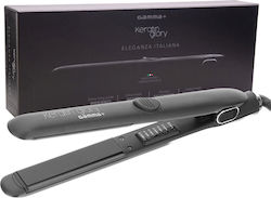 Професионален изправител за коса Gamma+ Keratin Glory Черен
