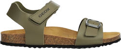 Geox Kids' Sandals Ghita Khaki