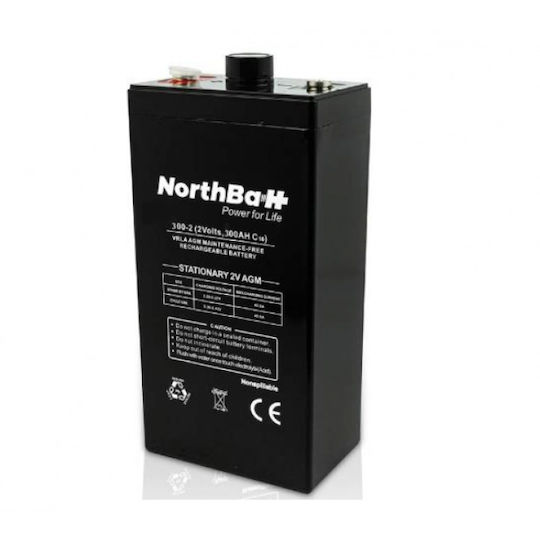Northbatt Photovoltaik-Batterie AGM 2V 300Ah (N-AGM300)