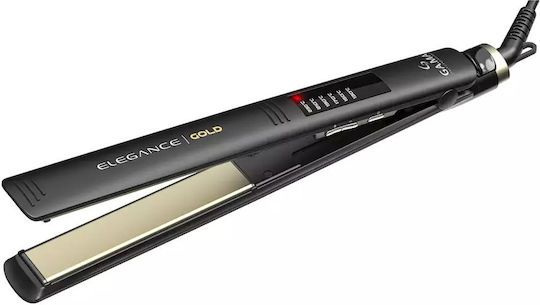 Placa de îndreptat părul Ga.ma Elegance Led Gold - Sy 230°C 47w Gi0235