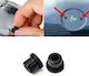 Carro Car Signal Stickers 8.2 x 8.2cm for Car Hood in Black Color 2pcs